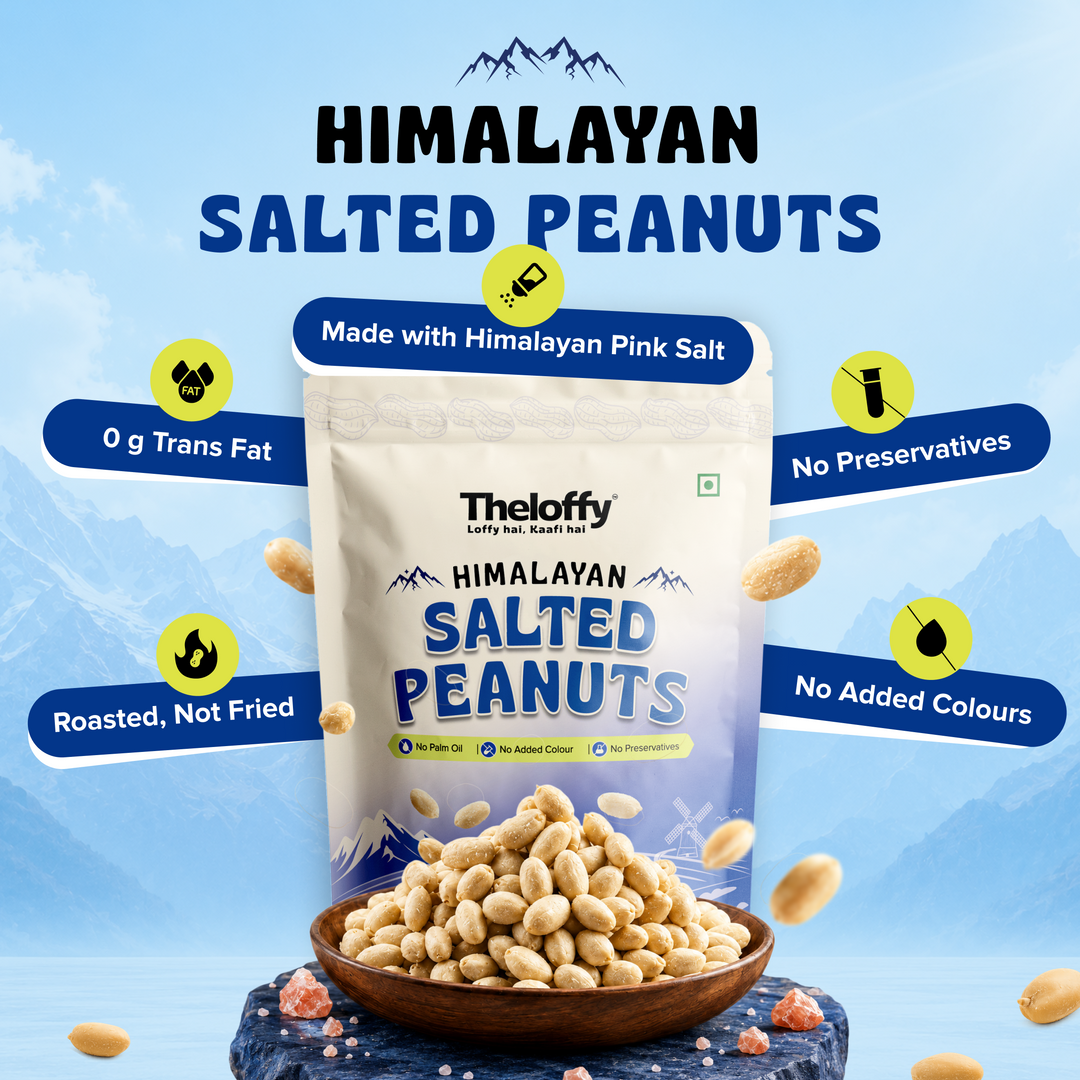 Himalayan Salted Roasted Peanuts(Pack of 2)