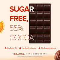 Theloffy Citrus Halo Sugar Free Orange Dark Chocolate 55% Cocoa Benefits