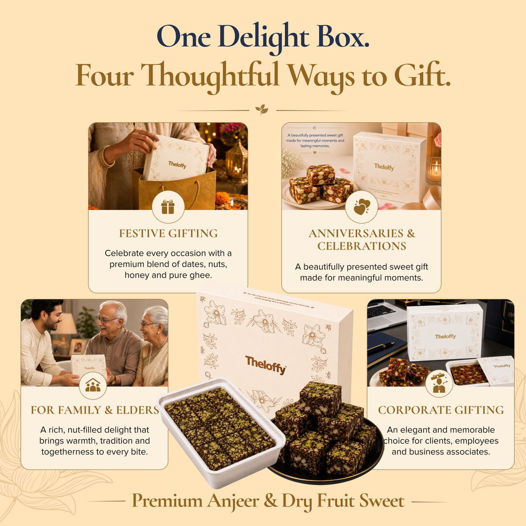 Anjeer Delight 500g – Festive, Family & Corporate Gift Box