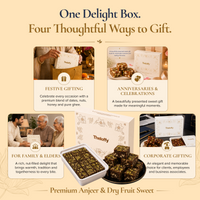 Anjeer Delight 500g – Festive, Family & Corporate Gift Box