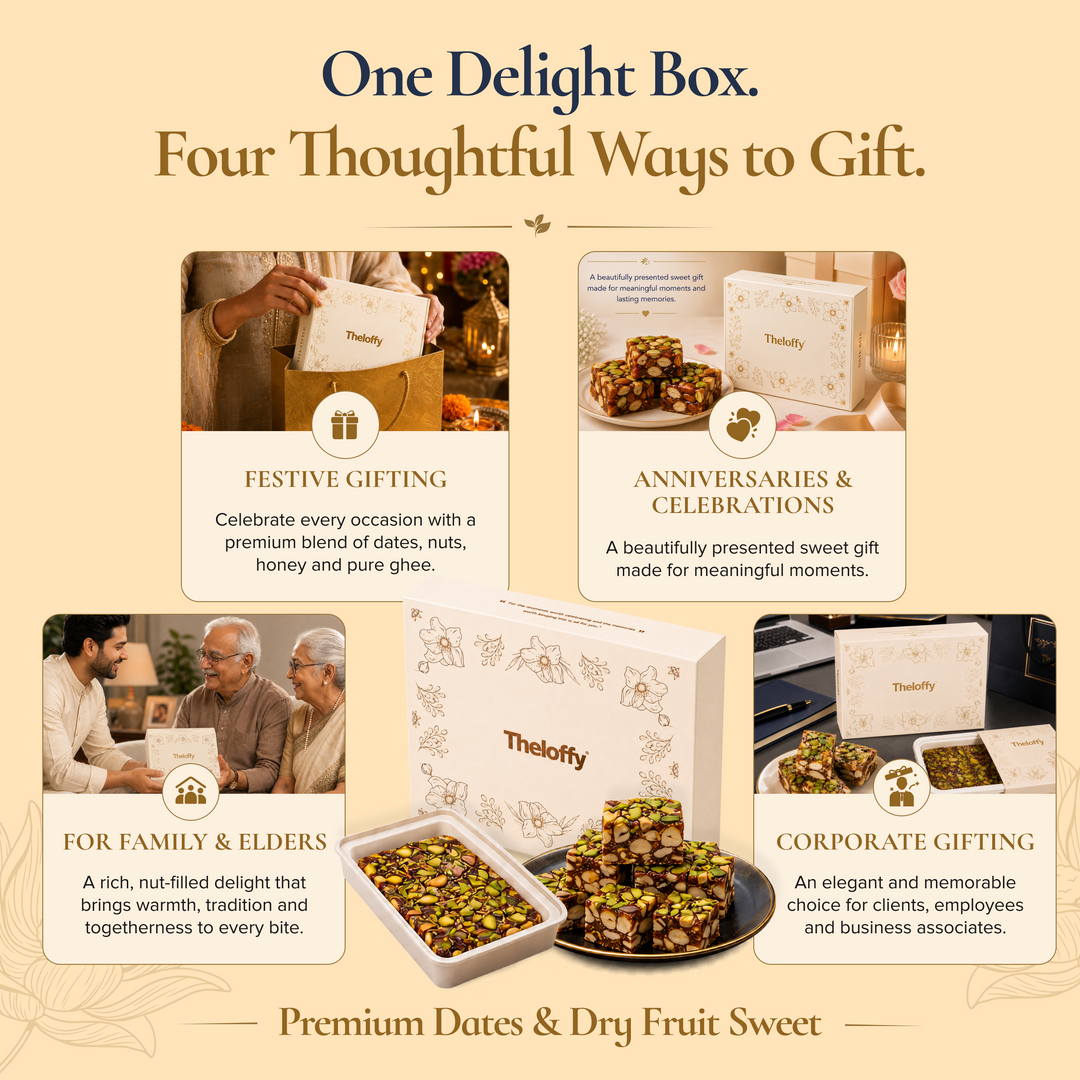 Dates Delight 500g – Festive, Family & Corporate Gift Box