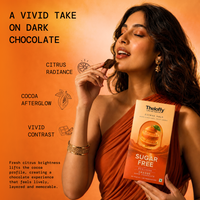 Theloffy Citrus Halo Orange Dark Chocolate Lifestyle