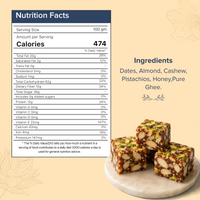Dates Delight – Nutrition Facts & Ingredients
