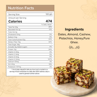 Dates Delight 500g – Nutrition Facts & Ingredients
