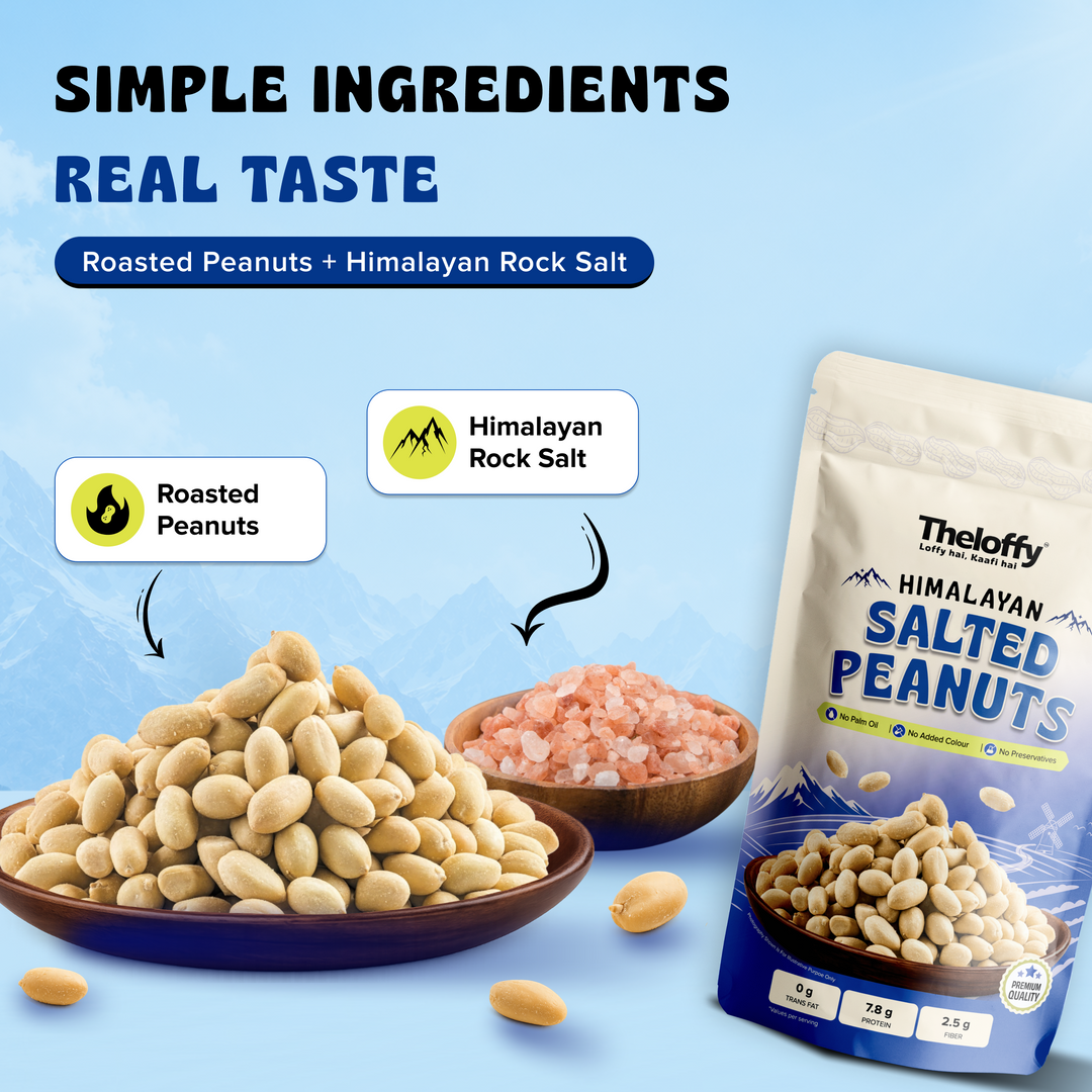 Himalayan Salted Roasted Peanuts(Pack of 2)