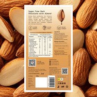 Sugar Free Almond Dark Chocolate